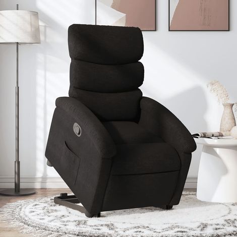 Fauteuil inclinable-Chaise de relaxation-Fauteuil Relax noir tissu 464671 (1/5)