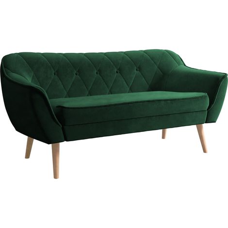 Sofá Glenview 107, Kronos 14, 140x74x75cm, Tapiz, Patas: Madera