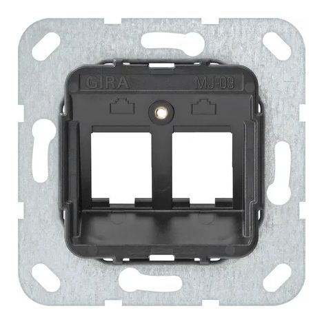 enchufe gira 560900 diseño inteligente dimensiones 7,8x7,39 cm