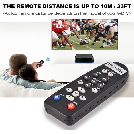 Ersatzfernbedienung für den WDTV Mini HD Hub Mediaplayer (WDTV001RNN) (1/5)