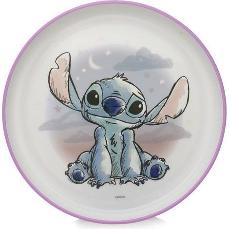 GRANDE ASSIETTE ANTIDÉRAPANTE LILO et STITCH (1/3)