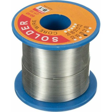 Fil à Souder Sans Plomb - Noyau Colophane - Diamètre 0,8 mm - Point de Fusion 227 ℃ - Composition Sn 99,3 % Cu 0,7 % - 250 g (1/5)
