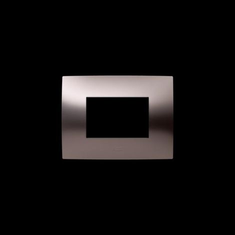 Placca 3 moduli bronzo satinato abb chiara 2csk0352ch