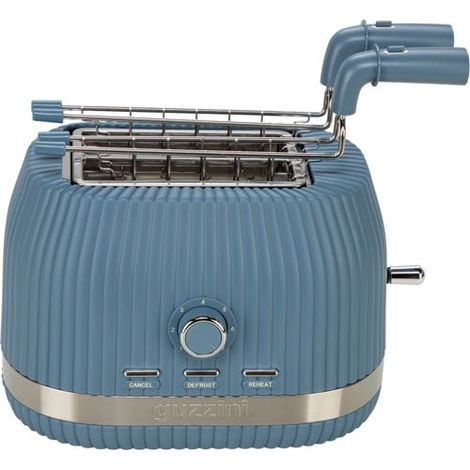 Guzzini Sous Chef Toaster mit klappbaren Zangen, navy blue
