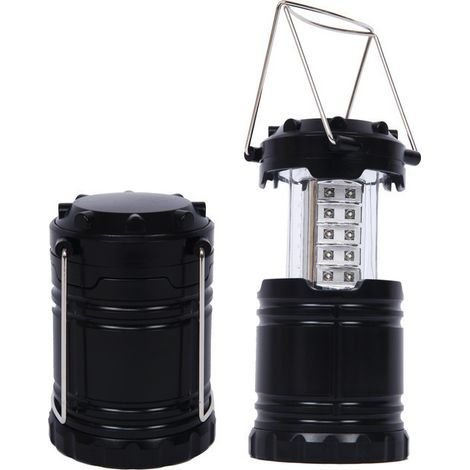 Lampada da campeggio a barra nera da 30 LED, lampada da campeggio super potente (1/3)