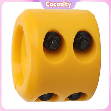 Cocosity Bouchon de crochet de câble de treuil Bouchon De Crochet De Treuil Facile à Installer Résistant bateau antiderapant Jaune (1/5)