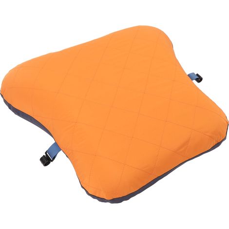 Coussin lombaire gonflable pour siège d'avion, coussin de soutien ferme et ajustable pour chaise de bureau, orange (1/5)
