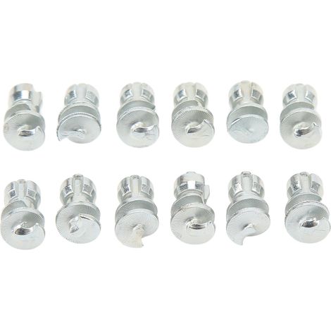 50 clous à visser pour pneus de vélo, roues, voitures, camions, chariots élévateurs et motos. Crampons antidérapants pour la neige. (1/5)