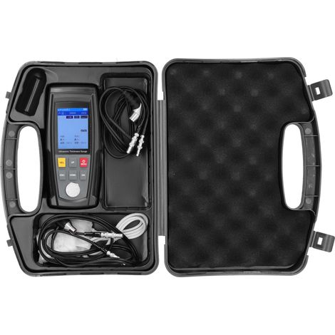 WT130A Épaisseur Digital Ultrasonique Sonde Métal Verre avec Boîte AC100-240V (1/5)