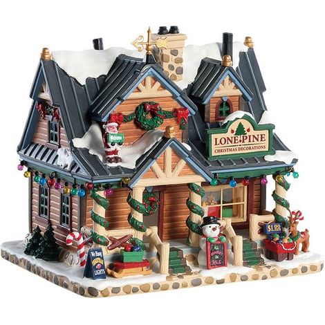 Casa decorazione dei Pini - Lone pine christmas 85323 LEMAX (1/2)