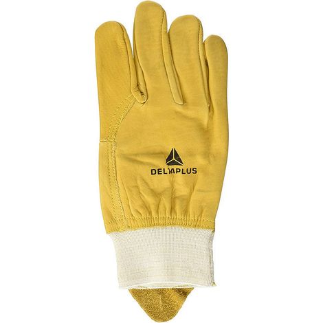 GANTS DELTA PLUS CUIR FLEUR DE BOVIN TRAITE HYDROFUGE - DPCBHV200 T8 (1/2)