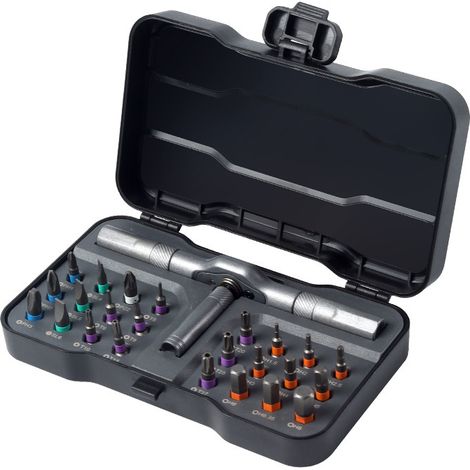 Kit Tournevis Cliquet Multifonction, Jeu d'Outils Manuel avec Embouts, Clé et Lime pour Bricolage Réparation -Alovez-WCY (1/5)