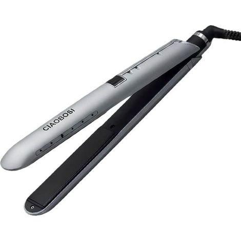 Fer à lisser et boucler - AVIZAR - 25 mm - Chauffe PTC - Revêtement céramique - 35W