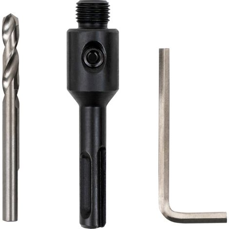 Adaptateur SDS Plus STIER 1/2" 20 UNF pour scies cloches 14-32 mm avec clé à 6 pans creux
