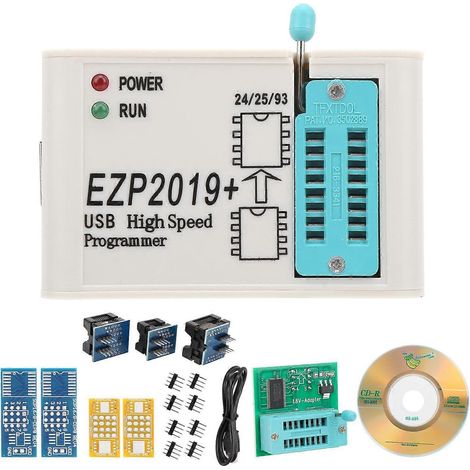 EZP2019 Hochgeschwindigkeits-Programmiersockeladapter unterstützt Chips der Serien 25/25/26/93