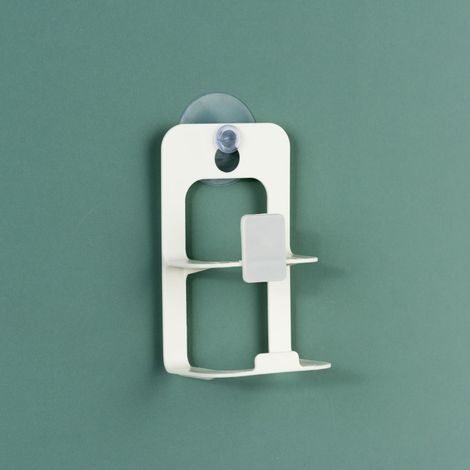 Escurridor de fregadero, escurridor de jabonera, ventosa para cocina, soporte para esponja, accesorio de cocina, organizador de almacenamiento (blanco) (1/5)