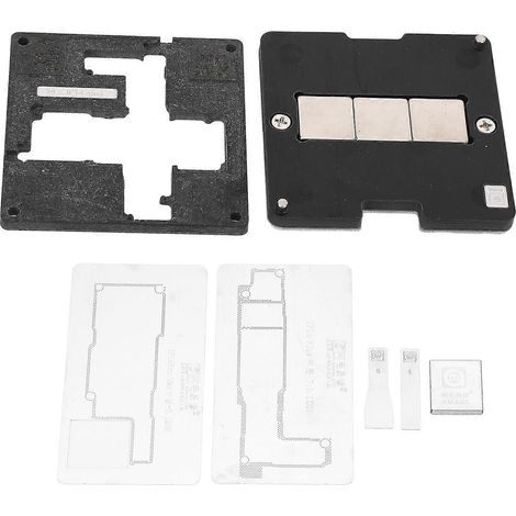 Plaque de rebillage magnétique BGA 4 en 1, plateforme universelle IP14, pour téléphones mobiles iOS