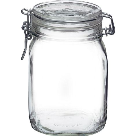 SET 4 FIDO VASO ERMETICO 1000CC (1/2)