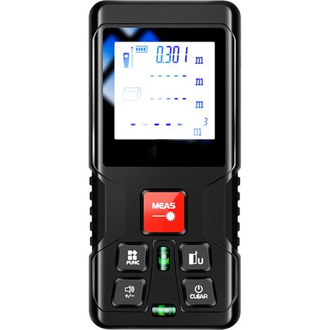 Règle de mesure de distance infrarouge portable de haute précision pour intérieur, télémètre laser électronique (1/5)