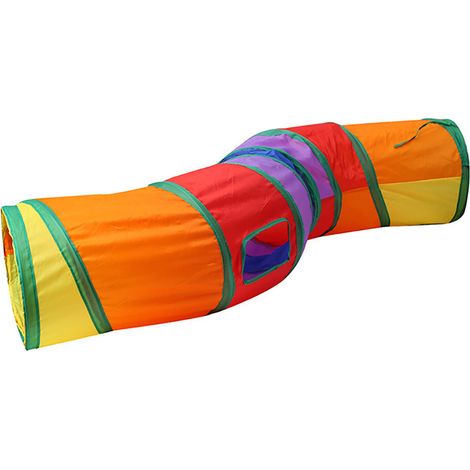 Tunnel Pour Chats - Tunnel De Jeu En Polyester Ripstop Avec Structure En Acier - Pour Chats, Chatons, Lapins Et Petits Animaux - Pliable - 1 Pièce