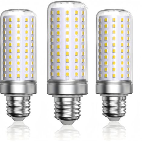 Lot de 3 ampoules E27 30 W, 6000 K, flux lumineux élevé, éclairage professionnel puissant pour ateliers (1/5)