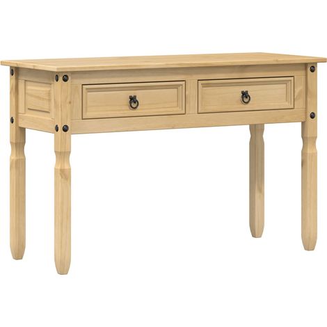 Console Table Corona 115x46x73 cm Solid Wood Pine vidaXL