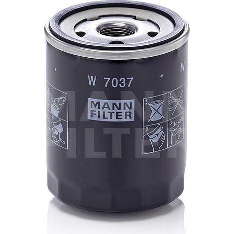 ÖLFILTER W7037 MANN (1/2)