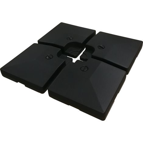 Base per ombrellone da zavvorrare - Set di 4 (1/3)