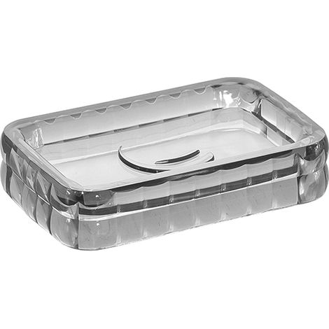 Gedy Glady portasapone, Resina termoplastica, Antracite, 8 X 12,3 X 2,5 (1/2)