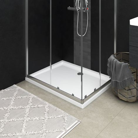Receveur de Douche Blanc. 80 X 100 cm. Bac de Douche de Qualité & Moderne (1/5)