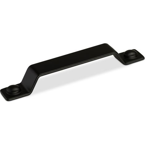 Bügelgriff KNUT BA 160 mm Aluminium Schwarz lackiert (1/3)