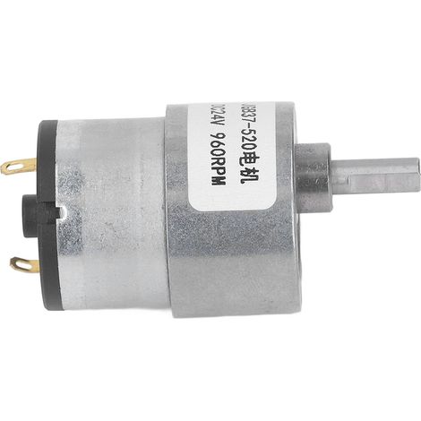 24V 960RPM Gleichstrom-Getriebemotor, hohes Drehmoment, geringe Geräuschentwicklung, Mikrogetriebemotor mit Hall-Encoder, hohe Präzision, für Automatisierung und DIY. (1/5)