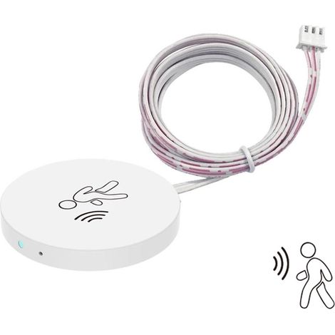 Sensore Movimento Umano a Microonde 5.8GHz 5V DC da Incollare per Controller Illuminazione (1/5)
