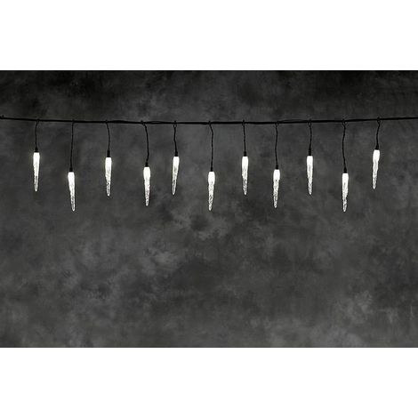 [GEBRAUCHT] B-Ware Konstsmide Led Lichterketten System Erweiterung Eiszapfen Licht 24 V Warmweiß