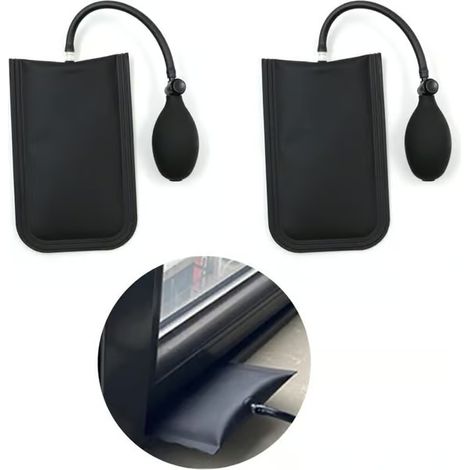 Coussin d'air pour installation avec pompe - Outils de levage gonflables avec coussin d'air. Pour l'installation de fenêtres, volets et portes. Levage facile. 2 (1/4)