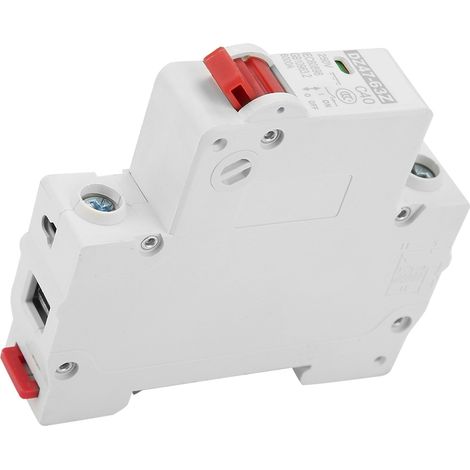 Disjoncteur miniature CC 40 A DZ47-63Z-1P avec protection contre les fuites de courant et interrupteur pneumatique (1/5)