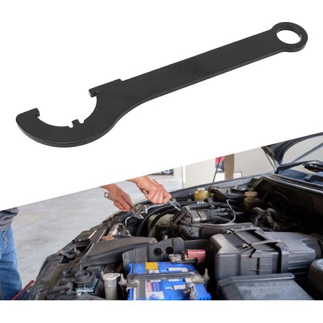 Spanner Clour, conception ergonomique portable 45 outil de clé à crochet en acier pour les machines (1/5)