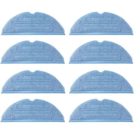 Suitable for cleaning cloth - Suitable for Xiaomi Roborock sweeping robot - 8-piece wiper mop set (1/5)