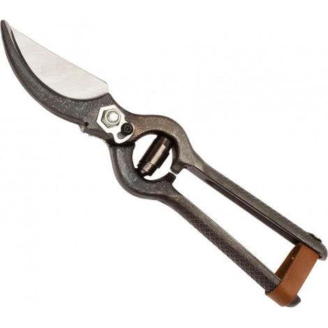Forbici per potatura vigna in acciaio brunito professionali Due Buoi -21 cm (1/4)