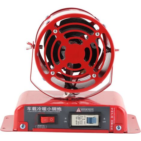 Jeffergarden Chauffage d'air de voiture 1000 W-1200 W, désembueur de pare-brise portable, chauffage et refroidissement instantanés, 24 V (1/5)