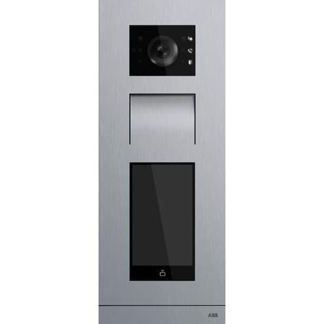 Platine de rue IP à défilement de noms touche RFIC/DESFIRE acier inoxydable 2TMA130010X0009 ABB H81381T-S