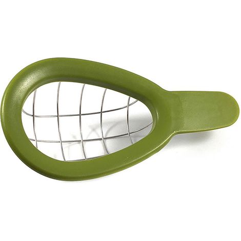 Avocadomesser aus Edelstahl, Werkzeug zum Schneiden und Trennen von Früchten, manuelles Küchenutensil (1/5)