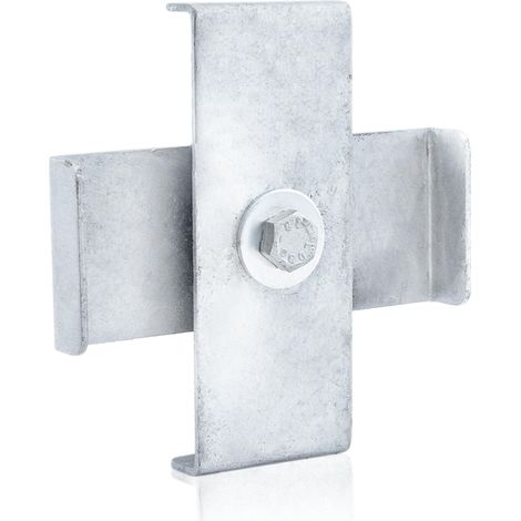 Bride de fixation pour panneau bois sur gabion mailles 10 x 10 cm – Galvanisée pour montage sécurisé – Accessoire professionnel – Gabiona