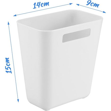 4-teiliges Wandaufkleber-Aufbewahrungsbox-Set für Küchenschranktüren, Schränke, Badezimmer, Kühlschränke und kleine Gegenstände (1/5)