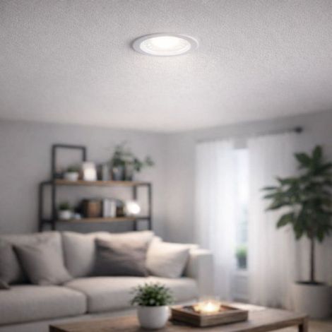 Lampada Led GU10 10W 1300LM Angolo Largo 110 Gradi Bianco Neutro 4000K 220V D50X58mm