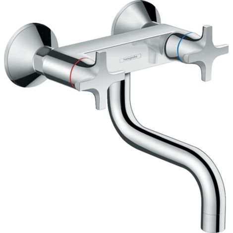 HANSGROHE - Mezclador bimando de cocina de pared - 71287000 (1/3)