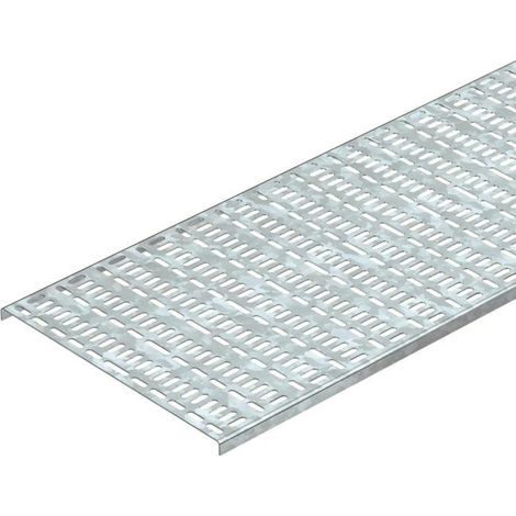 OBO Bettermann Kabelrinne MKR 15 050 FT, 15x50x2000mm, 1,25mm, Stahl, Zink (1/2)