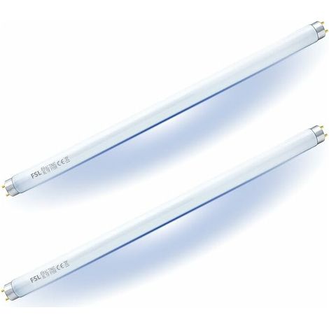 Lampadina di ricambio FSL T8 F15W BL per lampada antimosche, tubo UV da 45 cm per insetticida/zanzare da 30 W (2 unità) (1/5)