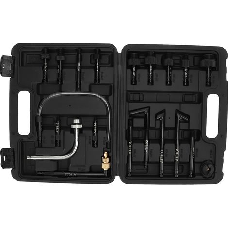 Kit de 20 adaptateurs de remplissage d'huile de transmission, raccords universels en aluminium pour voitures, connecteur de vidange de liquide, ensemble de remplissage. (1/5)