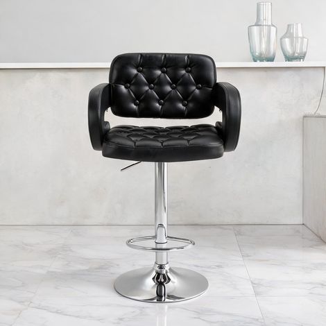 Tabouret de bar réglable de 63,5 à 83,5 cm 61 x 50 x 114 cm (1/5)